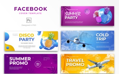 Travel Party Social Media Template