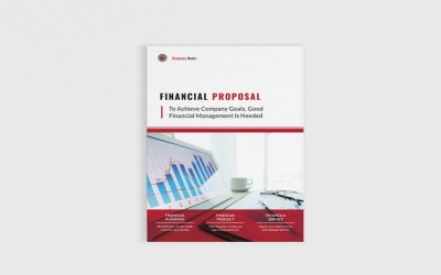 Cashvlo - finanční brožura A4 - šablona Corporate Identity