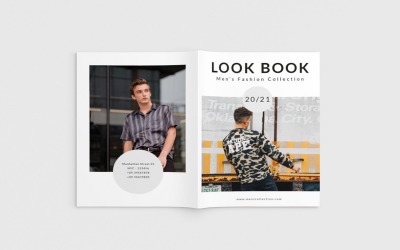 Freshlook - A4 Fashion Lookbook - Huisstijl sjabloon