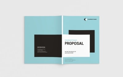 Marketita - A4 Marketing Brochure - Corporate Identity Template