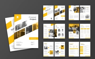 Proposal Creative Project Consultant - Corporate Identity Template