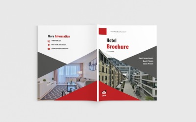 Hotelpro - Brochure hotel A4 - Modello di identità aziendale