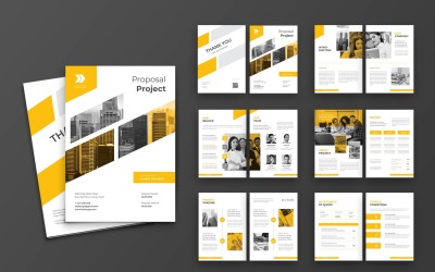 Voorstel creatieve projectadviseur - huisstijlsjabloon