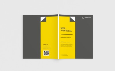 Webvice - A4 Web Proposal - Corporate Identity Template