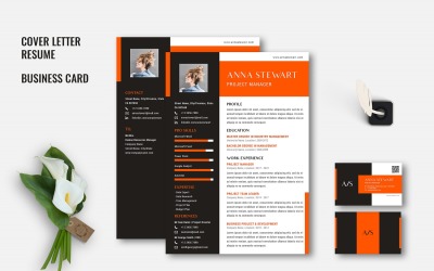 Athena - Creatief CV Set CV-sjabloon