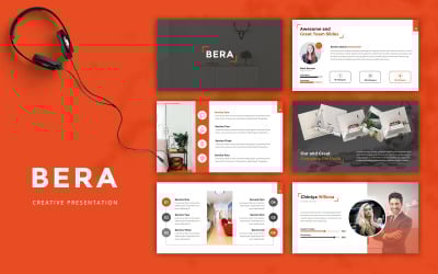 Bera - Creatieve PowerPoint-sjabloon
