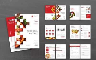 Proposal Food Business Planner - Corporate Identity Template