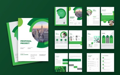 Proposal Website Design Services - Corporate Identity Template