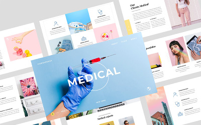 Google Slides di Medical Heath Creative Business