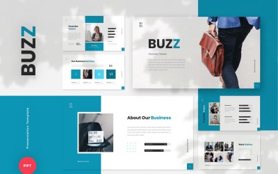 Buzz - Modello di PowerPoint aziendale