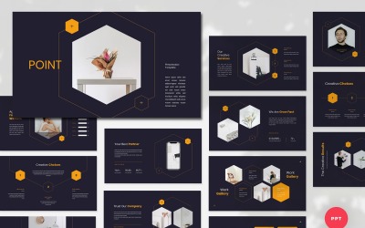 Point – креативний шаблон PowerPoint