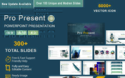 Pro Present PowerPoint sablon