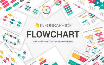 Prémium Flowchart Diagrams Google Slides 104965