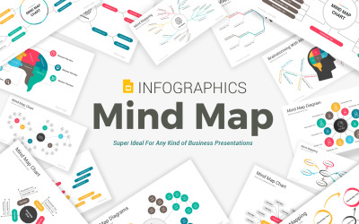Prémium Mind Map Diagrams Pack Google Slides 104966