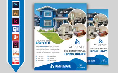 Real Estate Flyer Vol-07 - Corporate Identity Template