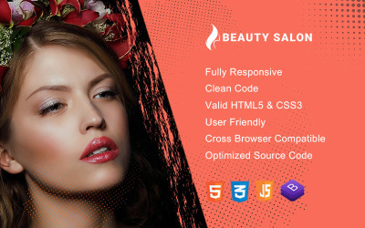 Güzellik Salonu - Çok Amaçlı Salon Web Sitesi Şablonu