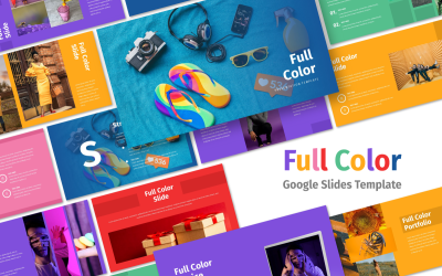 A todo color: diapositivas de Google multipropósito