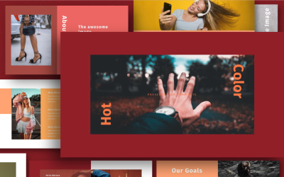 Hot Color - modelo Keynote