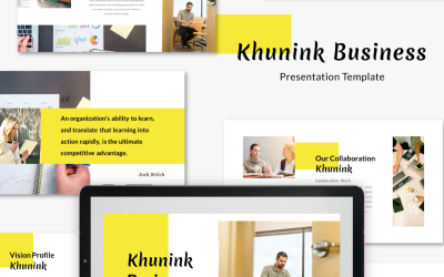 Khunink İş PowerPoint şablonu