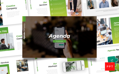 Agenda - modello di PowerPoint aziendale