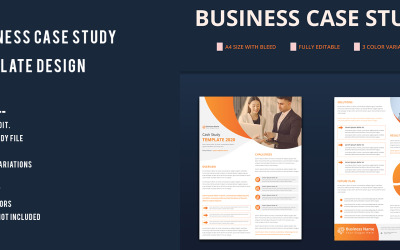 Business Case Study Analysis - Vorlage für Corporate Identity