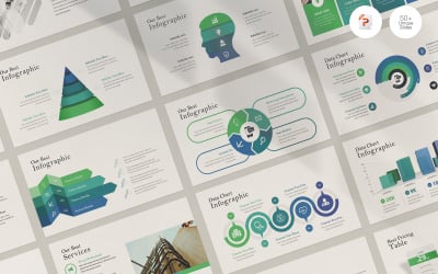Інфографіки шаблон PowerPoint системи