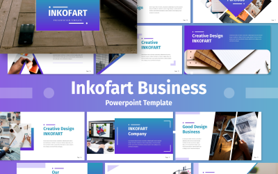 Inkofert - Biznesowy szablon PowerPoint