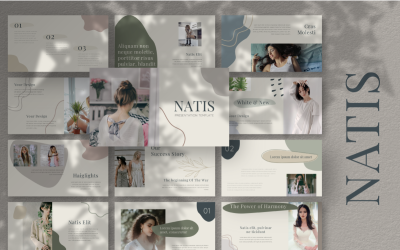 Natisi PowerPoint template