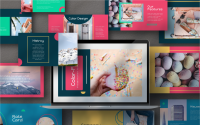 Color Fun PowerPoint Template #105574