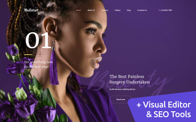 Modelo Medistart - Spa Salon Moto CMS 3