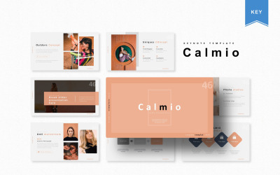 Calmio - szablon Keynote