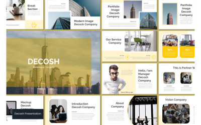 Decosh - Keynote-sjabloon