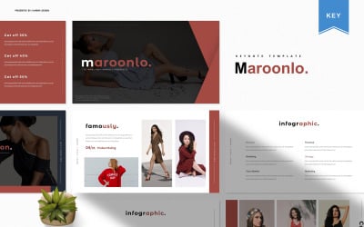 Maroonlo - Modello di Keynote