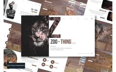 Zoothing - шаблон Keynote