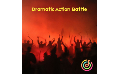 Batalla de acción dramática - Pista de audio