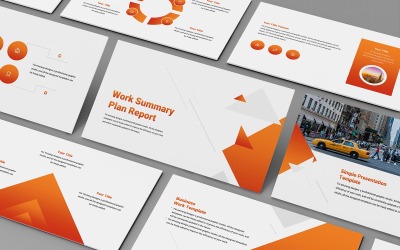 Gradient Business Company Template PowerPoint №106092