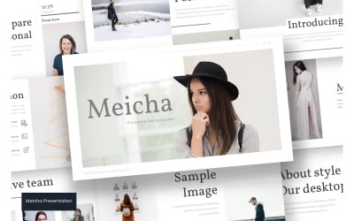 Meicha PowerPoint template