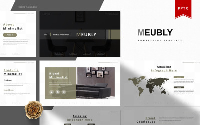 meubly | PowerPoint şablonu