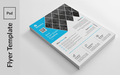 Modern Graph Flyer - Corporate Identity Template