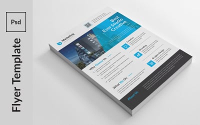 Simple Creative Handout Flyer - Corporate Identity Template