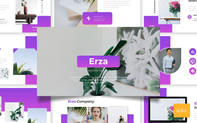 Erza - Kreativní prezentace Google Slides