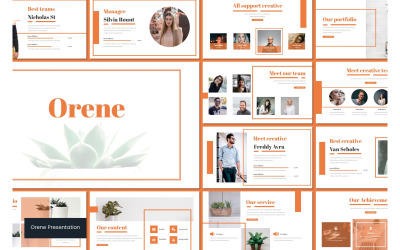 Modello PowerPoint di Orene