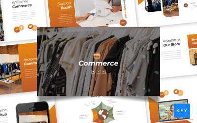 Commerce - Keynote-sjabloon