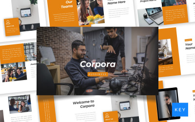 Corpora-业务-主题演讲模板