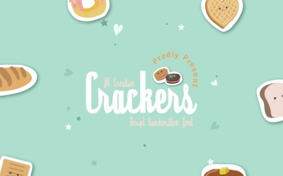 Creckers - Handwritten Cursive Font