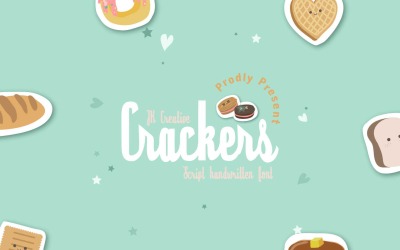 Creckers - Kézírásos Kurzív Betűtípus