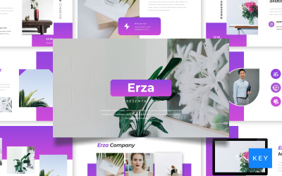 Erza - Creative Presentation - Keynote template