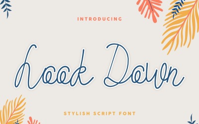 Look Down Font