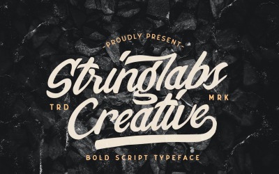 Stringlabs Creative - Carattere corsivo in grassetto