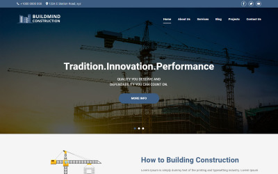 Buildmind Construction WordPress téma
